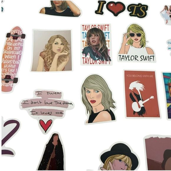 Taylor Swift Assorted Stickers. Junk Journal Collage Scrapbooking. - Picture 12 of 14
